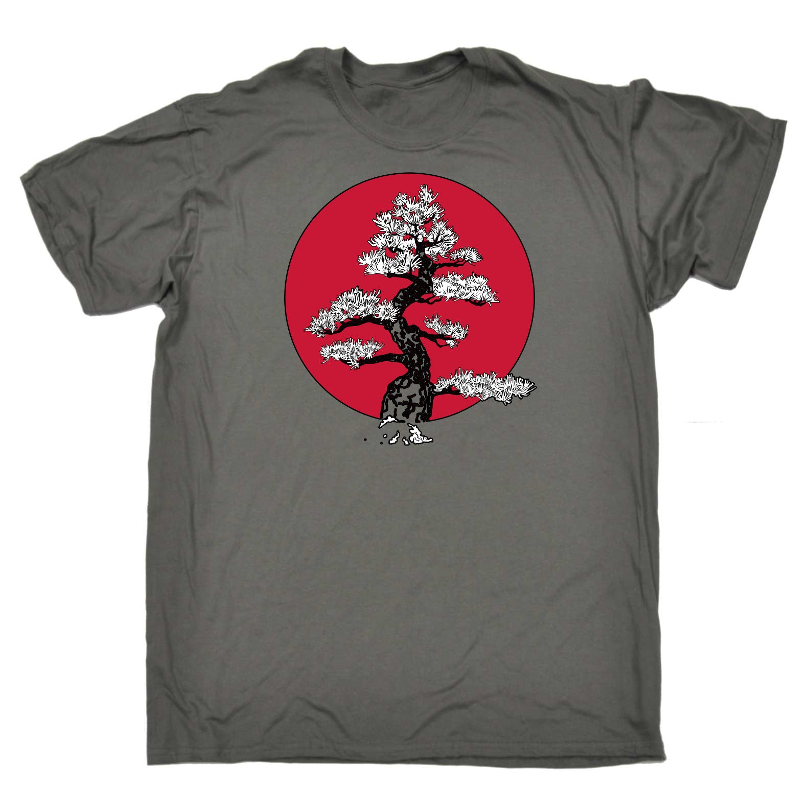 Bonsai Tree Moon - Mens Funny T-Shirt Tshirts