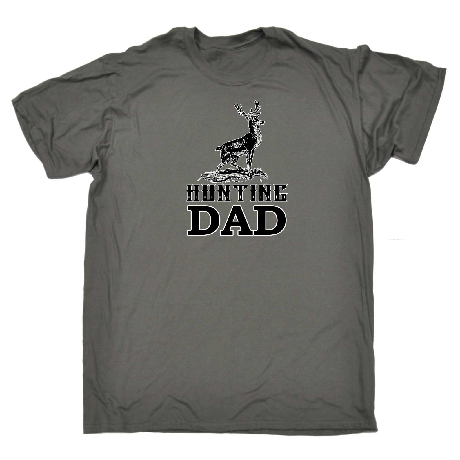 Hunting Dad Hunt Deer - Mens 123t Funny T-Shirt Tshirts