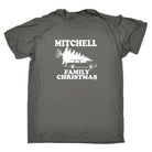 Family Christmas Mitchell - Mens Funny T-Shirt Tshirts