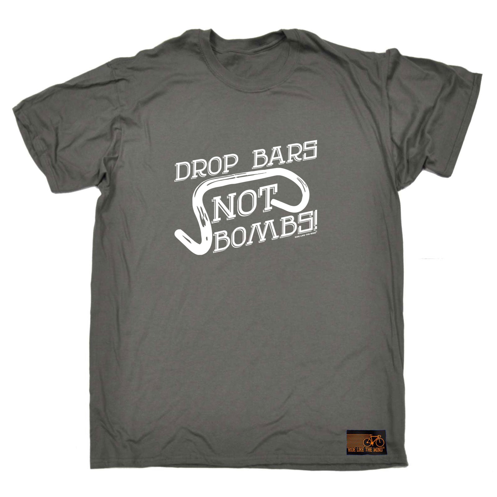 Rltw Drop Bars Not Bombs - Mens Funny T-Shirt Tshirts