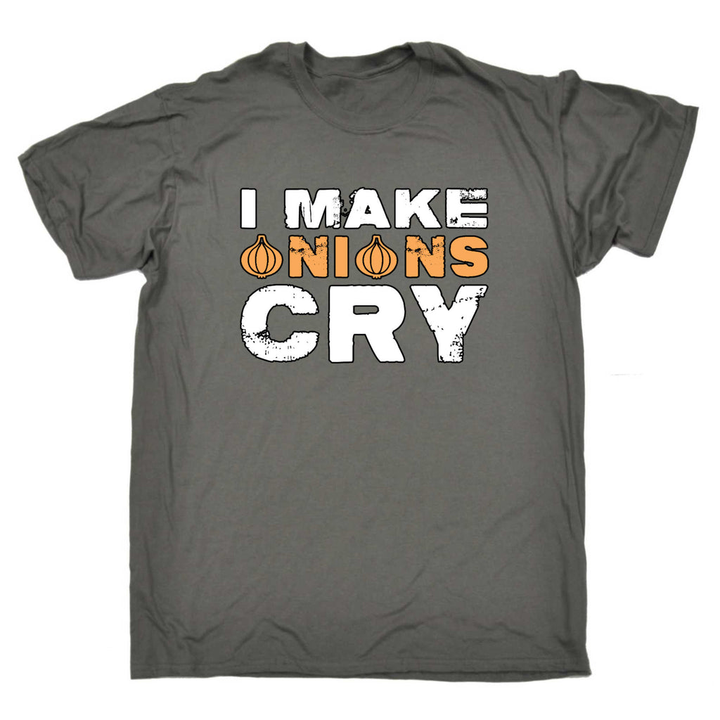 I Make Onions Cry Chef Cooking Kitchen - Mens 123t Funny T-Shirt Tshirts