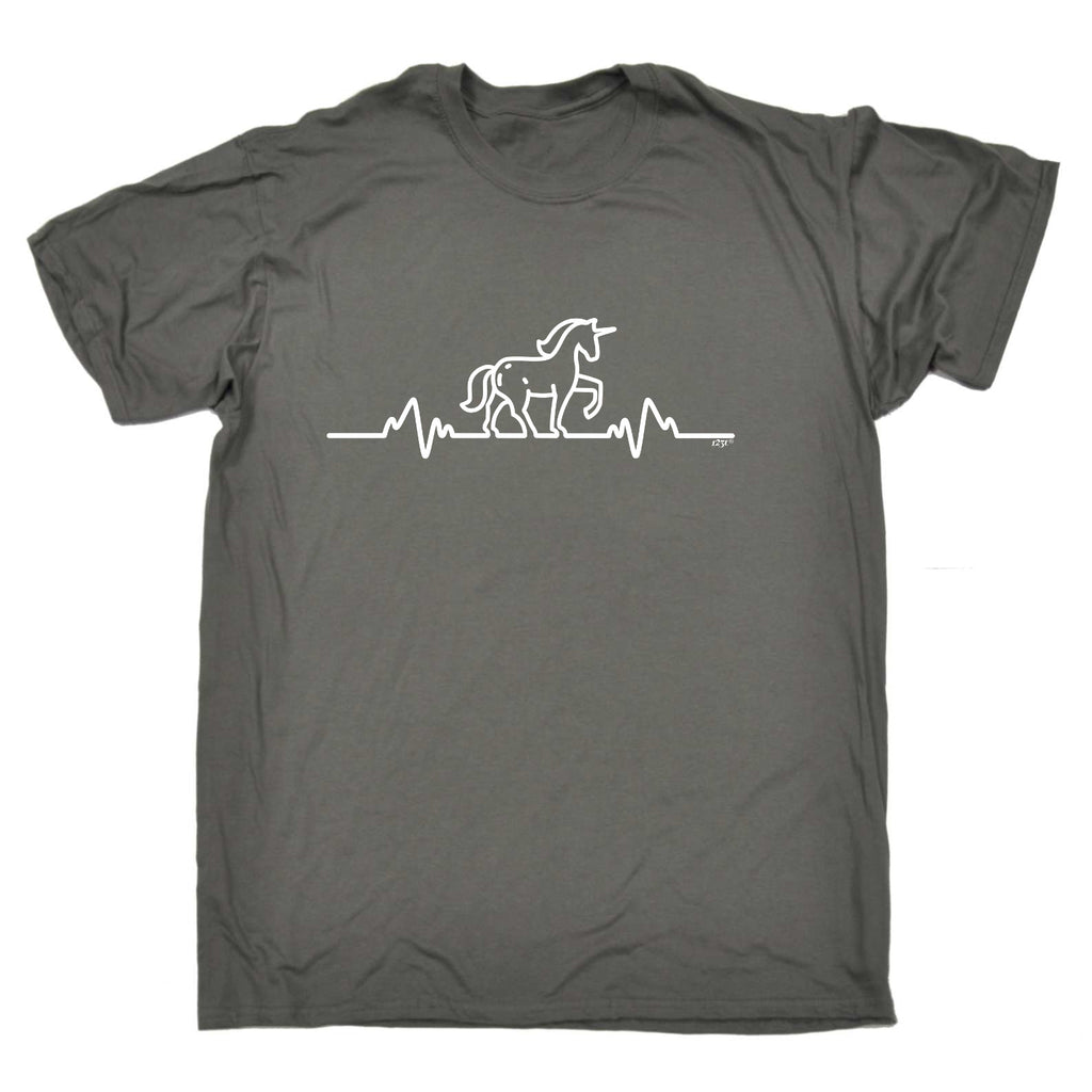 Unicorn Pulse - Mens Funny T-Shirt Tshirts