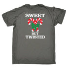 Sweet But Twisted Christmas Xmas Candy - Mens Funny T-Shirt Tshirts