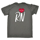 Rn Nurse Heart Nursing - Mens 123t Funny T-Shirt Tshirts