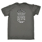 Faster Until The Trill Of Spead Motorbike Motorcycles - Mens Funny T-Shirt Tshirts
