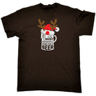 Christmas Its The Most Wonderful Time For A Beer - Mens Funny T-Shirt Tshirts