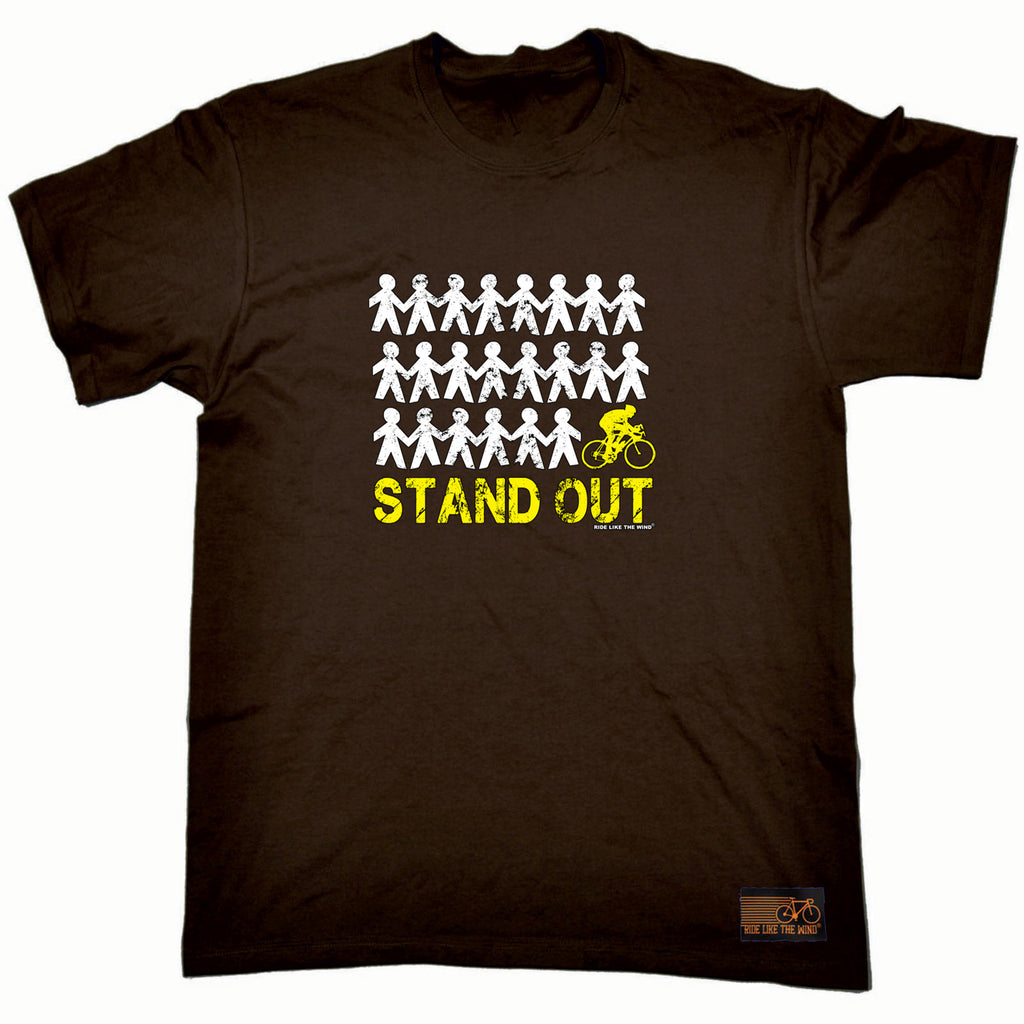 Rltw Stand Out Cyclist - Mens Funny T-Shirt Tshirts