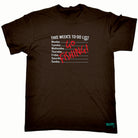 Dw This Weeks To Do List Go Fishing - Mens Funny T-Shirt Tshirts