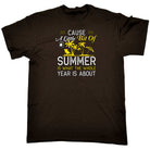 Little Bit Of Summer Is What The Whole Year Is About - Mens 123t Funny T-Shirt Tshirts