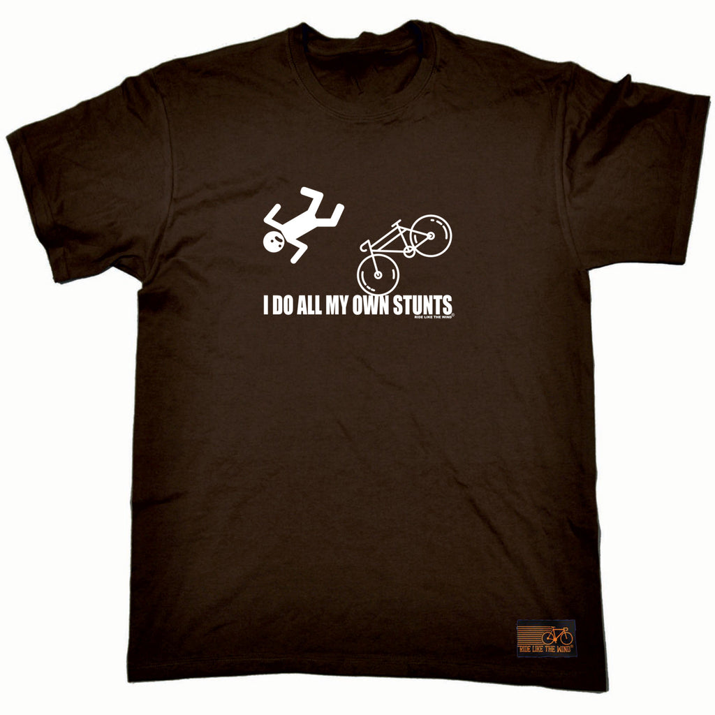 Rltw I Do All My Own Stunts Cycle New - Mens Funny T-Shirt Tshirts