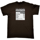 Dry Cleaner Nutrition Facts - Mens 123t Funny T-Shirt Tshirts