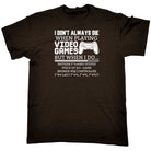 I Dont Always Die When Playing Video Games Gamer - Mens 123t Funny T-Shirt Tshirts