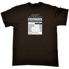 Flight Attendant Nutrition Facts - Mens 123t Funny T-Shirt Tshirts