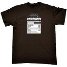 Animal Trainer Nutrition Facts - Mens 123t Funny T-Shirt Tshirts