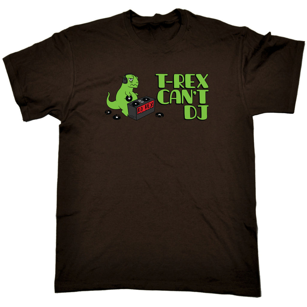 Trex Cant Dj Dinosaur - Mens Funny T-Shirt Tshirts