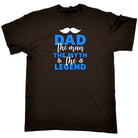Dad The Man The Myth The Legend - Mens 123t Funny T-Shirt Tshirts