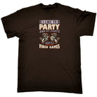 I Like To Party Video Games Gamer - Mens 123t Funny T-Shirt Tshirts