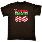 Santa Favorite Ho Christmas - Mens Funny T-Shirt Tshirts