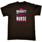 Naughty Nice Nurse - Mens 123t Funny T-Shirt Tshirts
