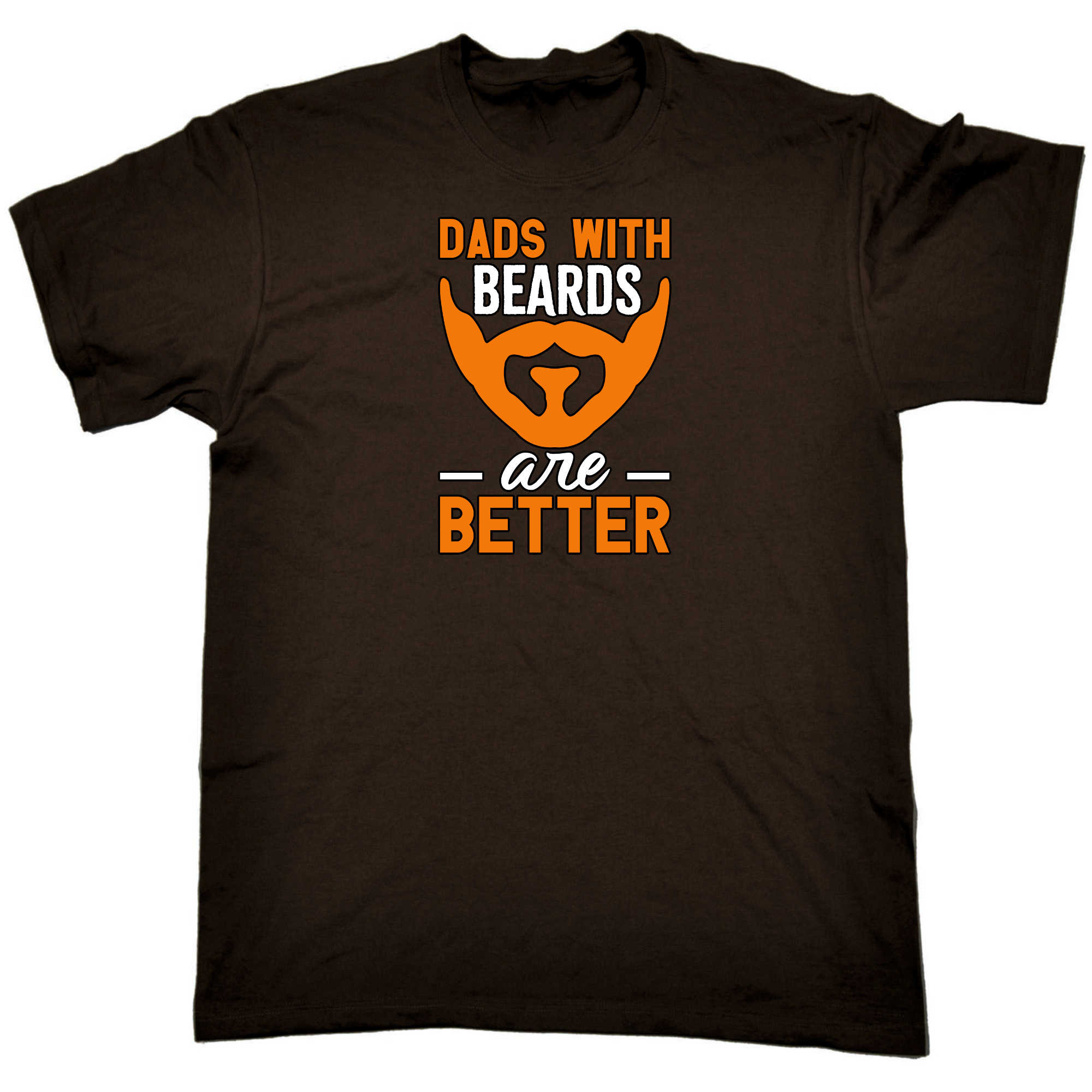 Dads With Beards Are Better Dad Father - Mens 123t Funny T-Shirt Tshirts