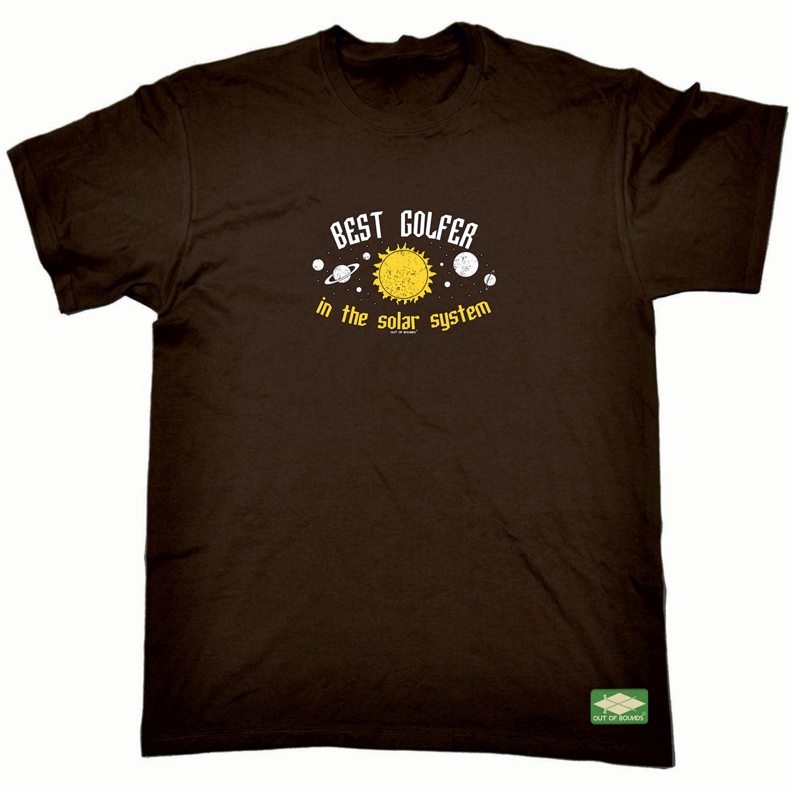 Oob Best Golfer In The Solar System - Mens Funny T-Shirt Tshirts
