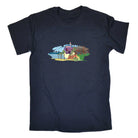 Hollywood Los Angeles California Country Flag Destination - Mens 123t Funny T-Shirt Tshirts