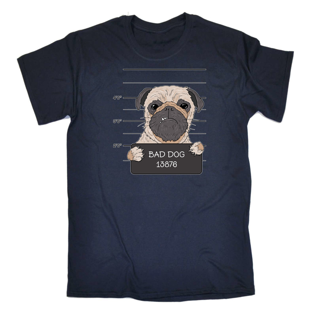 Bad Dog Criminal Line Up - Mens Funny T-Shirt Tshirts