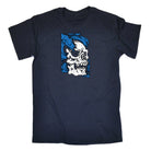 Skull Waves Fashion - Mens 123t Funny T-Shirt Tshirts