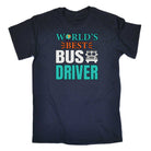 Worlds Best Bus Driver - Mens 123t Funny T-Shirt Tshirts