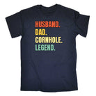 Husband Dad Cornhole Legend - Mens 123t Funny T-Shirt Tshirts
