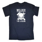 Welder The Man Myth Legend Skull - Mens 123t Funny T-Shirt Tshirts