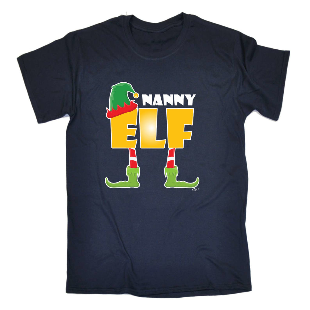 Elf Nanny - Mens Funny T-Shirt Tshirts