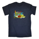 San Francisco California Usa Country Flag Destination - Mens 123t Funny T-Shirt Tshirts