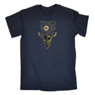Welcome To The Wild West Skull - Mens 123t Funny T-Shirt Tshirts