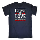 Forever In Love With You Happy Valentine Day - Mens 123t Funny T-Shirt Tshirts