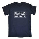 Real Men Smell Like Barbecue Bbq V1 Grilling - Mens 123t Funny T-Shirt Tshirts