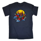 Boombox Robot Ghetto Blaster Retro - Mens Funny T-Shirt Tshirts