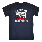 Like My Butt Rubbed Pork Pulled Grilling Bbq - Mens 123t Funny T-Shirt Tshirts