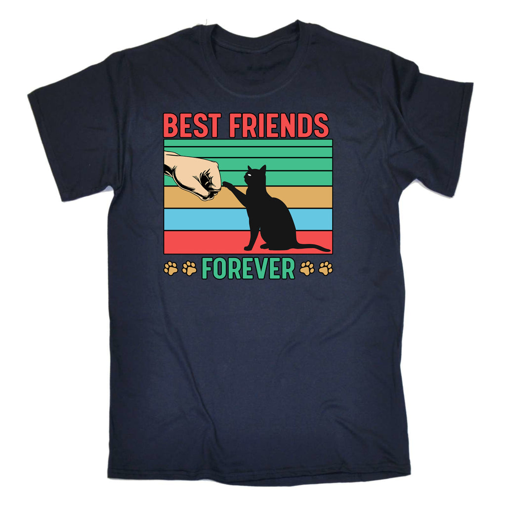 Best Friends Forever Cat Cats Kitten Pussy - Mens Funny T-Shirt Tshirts