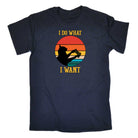 I Do What I Want Cat Gamer Games Cats - Mens 123t Funny T-Shirt Tshirts