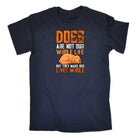 Dogs Are Not Our Whole Life Dog - Mens 123t Funny T-Shirt Tshirts