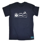 Ob Eat Sleep Sail - Mens Funny T-Shirt Tshirts