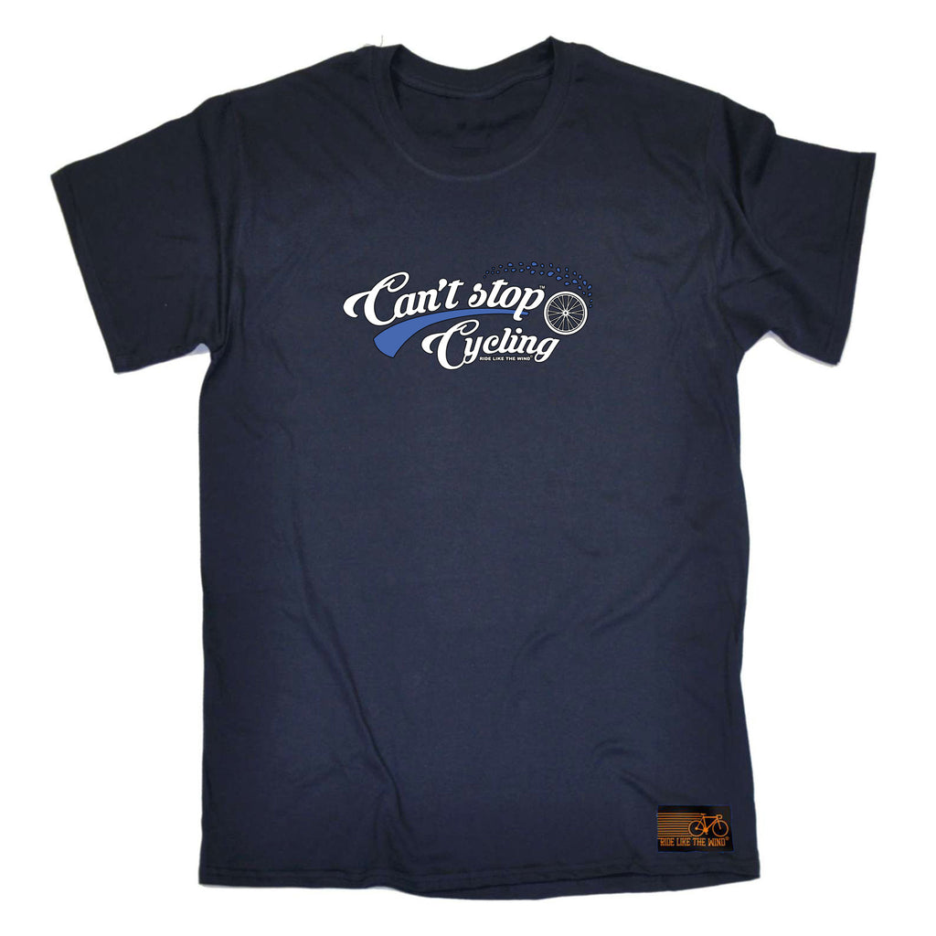 Rltw Cant Stop Cycling - Mens Funny T-Shirt Tshirts