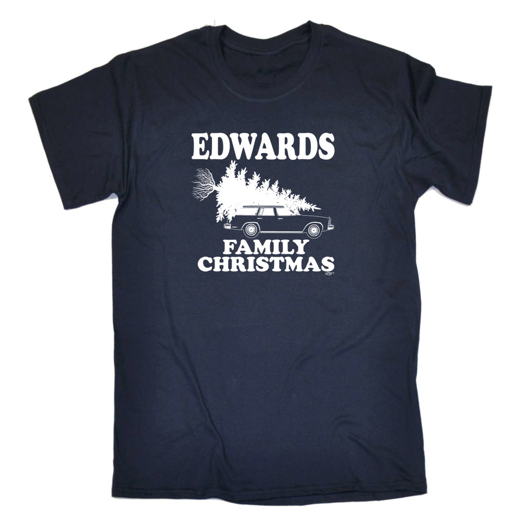 Family Christmas Edwards - Mens Funny T-Shirt Tshirts
