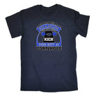 I May Be A Grandpa But I Ll Still Kick Your Butt A Cornhole - Mens 123t Funny T-Shirt Tshirts