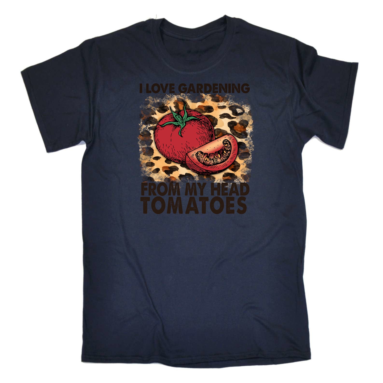 Love Gardening From Head To Tomato - Mens Funny T-Shirt Tshirts