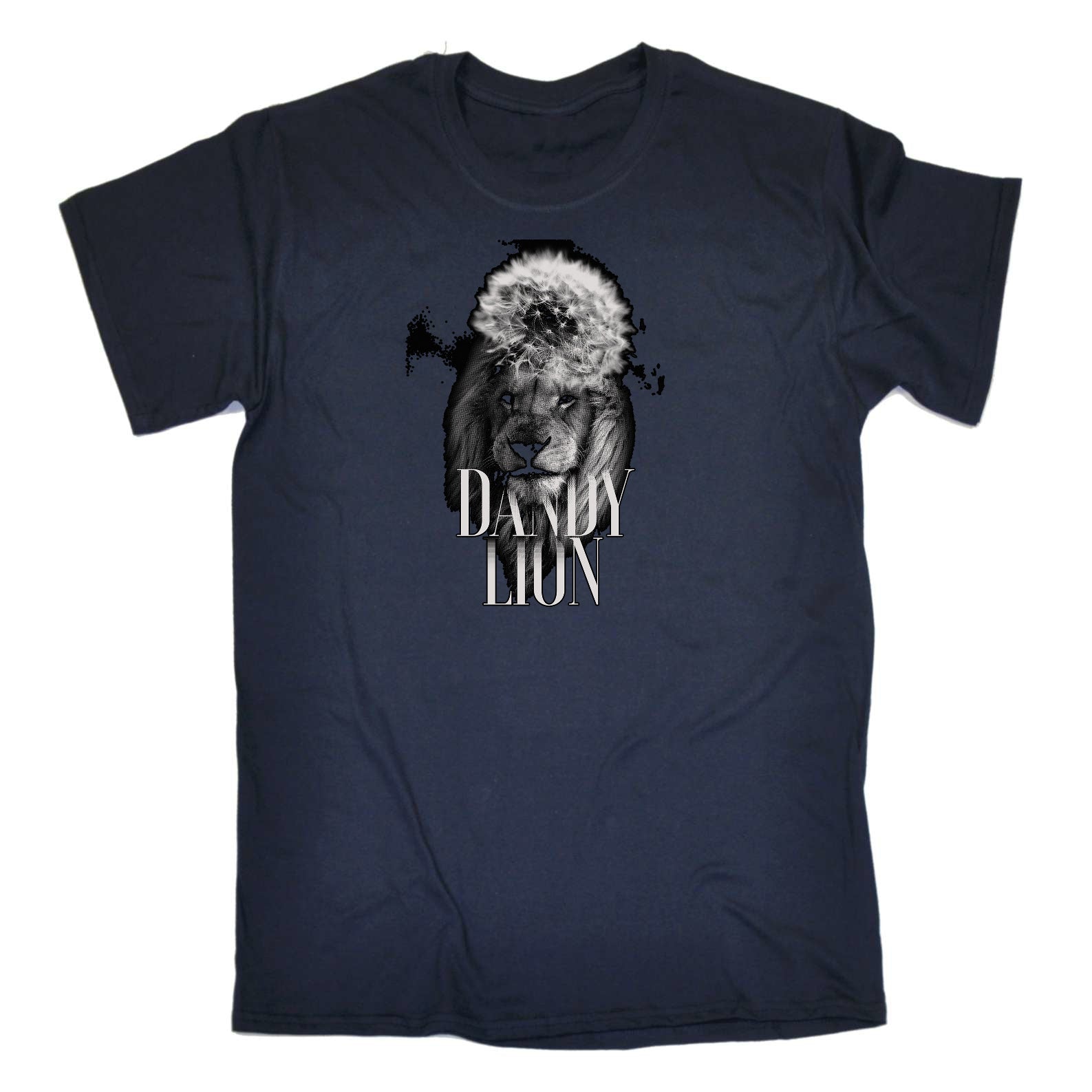 Dandy Lion - Mens Funny T-Shirt Tshirts
