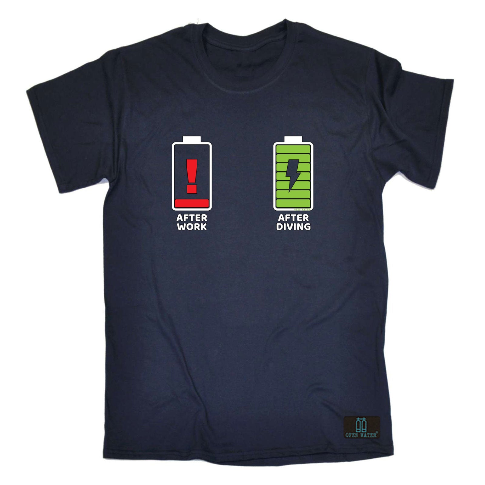 Ow After Diving - Mens Funny T-Shirt Tshirts