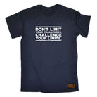 Rltw Dont Limit Your Challenges - Mens Funny T-Shirt Tshirts