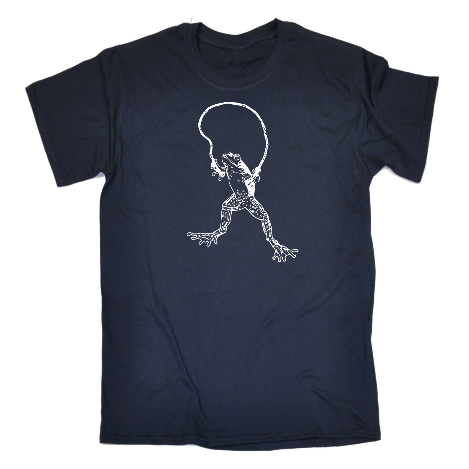 Frog Skipping Animal Fashion - Mens Funny T-Shirt Tshirts